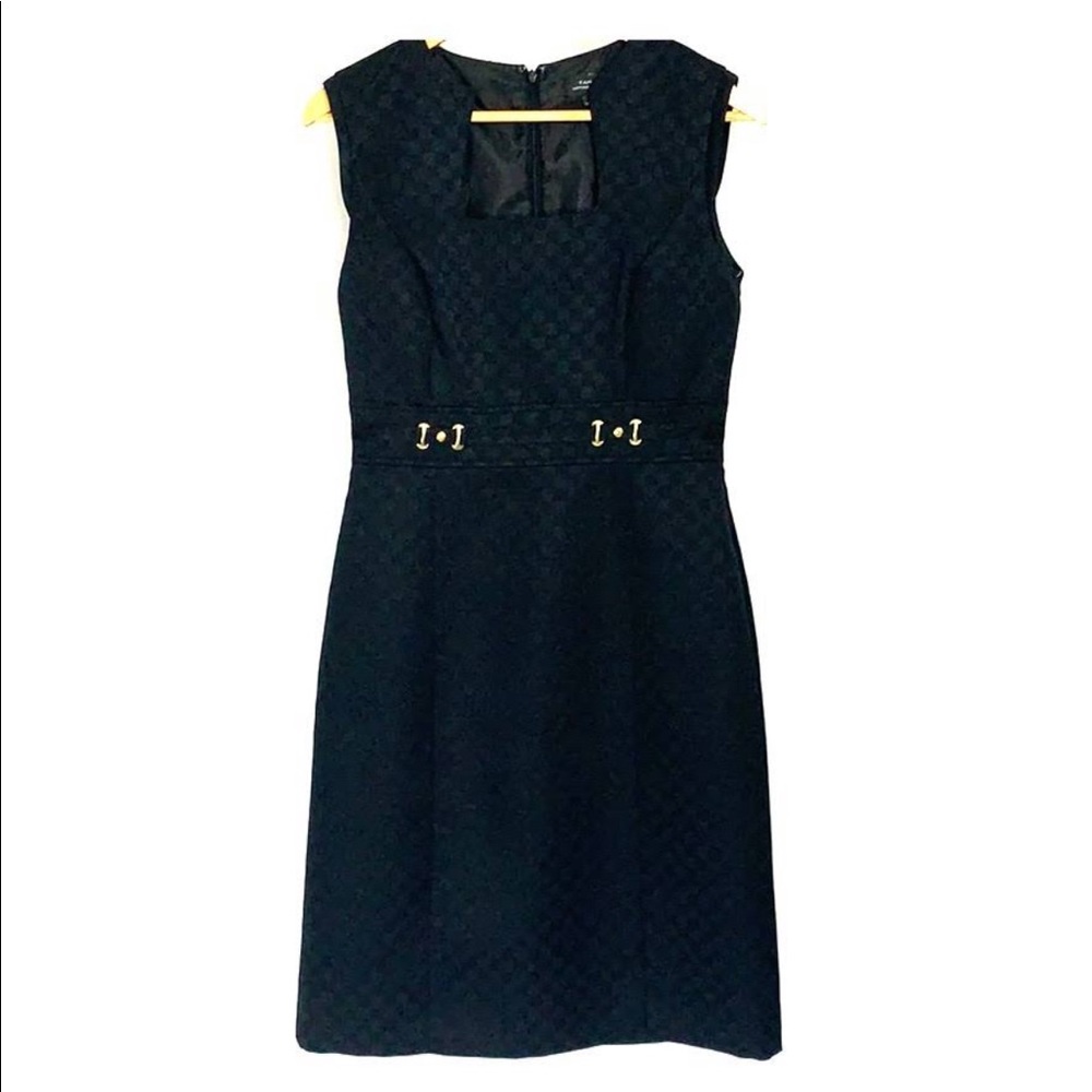 Tahari Black Dress
